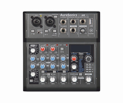 AuraSonics K4 компактный микшерный пульт в Усолье-Сибирском