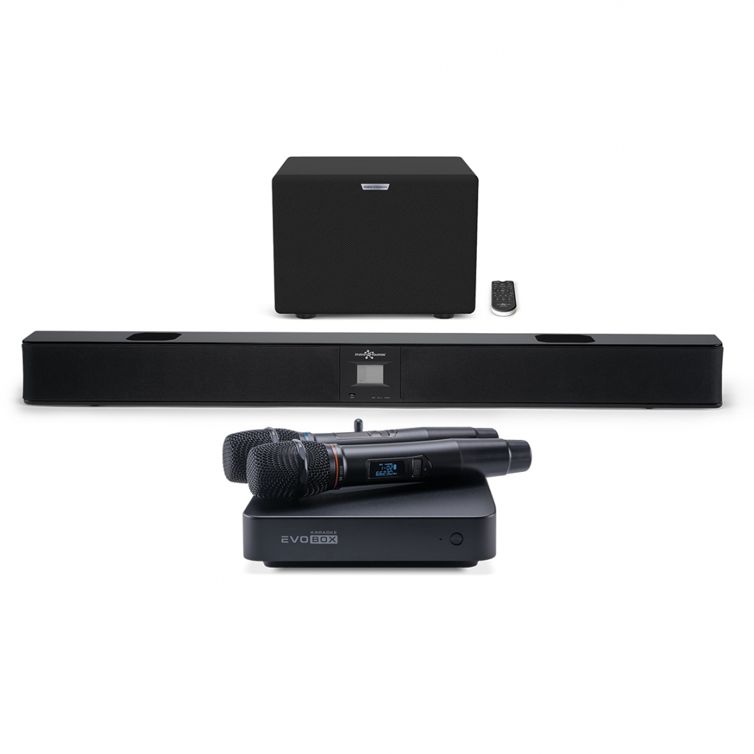 караоке-комплект EVOBOX Plus + EvoSound Bar (саундбар с караоке) в Усолье-Сибирском