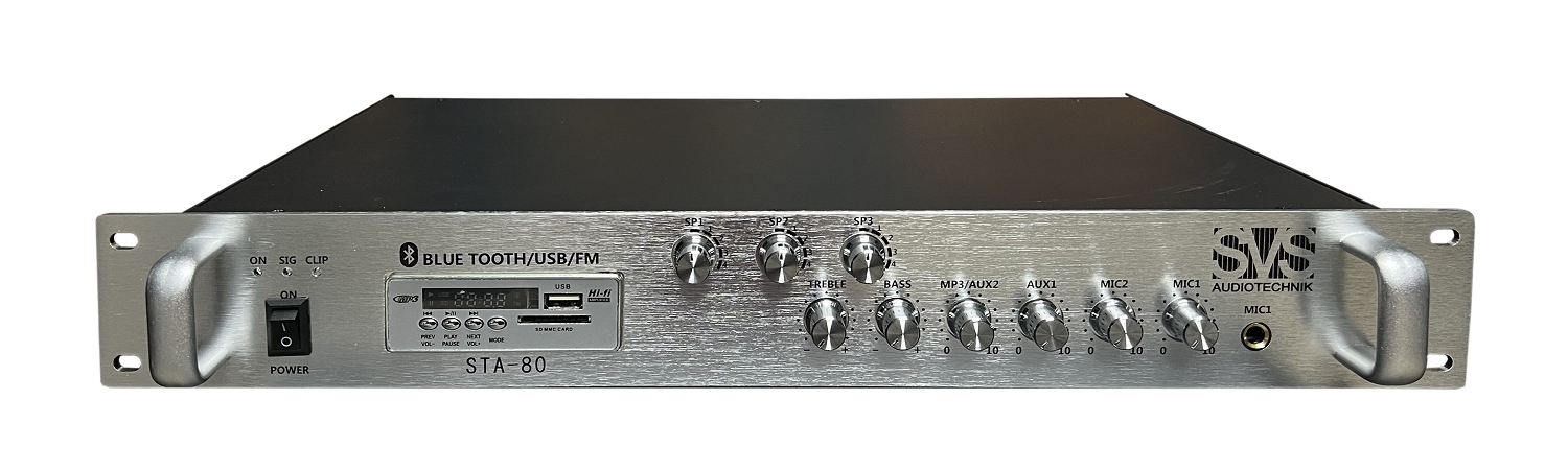 SVS Audiotechnik STA-80 Микшер-усилитель для систем Public Address в Усолье-Сибирском