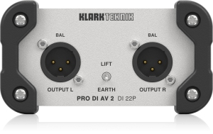 Klark Teknik DI 22P пассивный стерео директ-бокс в Усолье-Сибирском